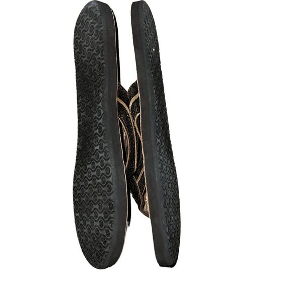 Reef Distressed Brown Leather Thong Sandals Size 10 - Picture 3 of 6